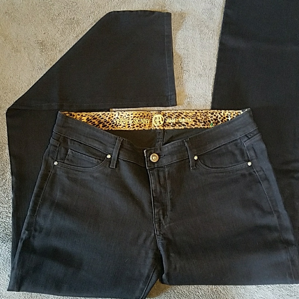 Rich & Skinny Black Jeans 31